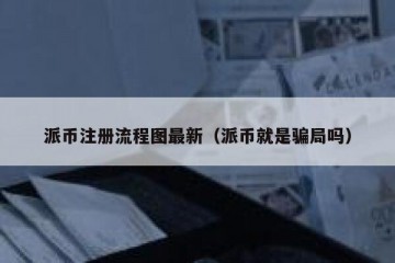 派币注册流程图最新（派币就是骗局吗）