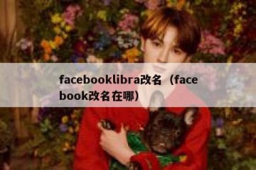 facebooklibra改名（facebook改名在哪）