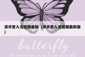 派币登入流程图最新（派币登入流程图最新版）