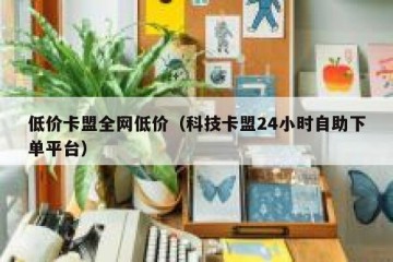低价卡盟全网低价（科技卡盟24小时自助下单平台）