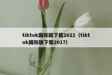 tiktok国际版下载2021（tiktok国际版下载2017）