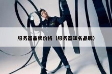 服务器品牌价格（服务器知名品牌）
