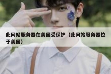 此网站服务器在美国受保护（此网站服务器位于美国）