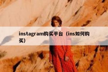 instagram购买平台（ins如何购买）