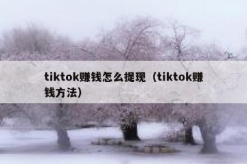 tiktok赚钱怎么提现（tiktok赚钱方法）