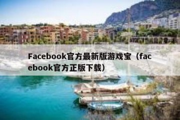 Facebook官方最新版游戏宝（facebook官方正版下载）