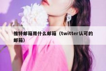 推特邮箱用什么邮箱（twitter认可的邮箱）