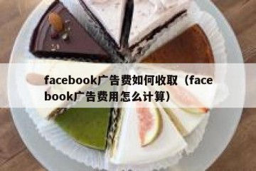 facebook广告费如何收取（facebook广告费用怎么计算）