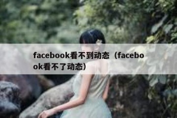 facebook看不到动态（facebook看不了动态）