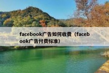 facebook广告如何收费（facebook广告付费标准）