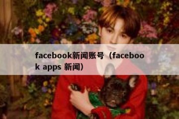 facebook新闻账号（facebook apps 新闻）