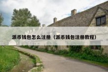 派币钱包怎么注册（派币钱包注册教程）