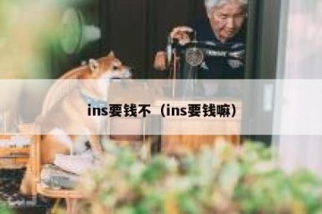 ins要钱不（ins要钱嘛）