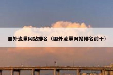 国外流量网站排名（国外流量网站排名前十）