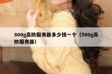 800g高防服务器多少钱一个（500g高防服务器）