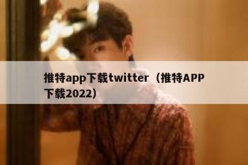 推特app下载twitter（推特APP下载2022）
