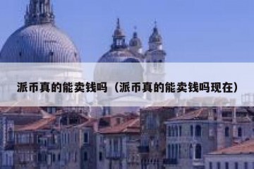 派币真的能卖钱吗（派币真的能卖钱吗现在）