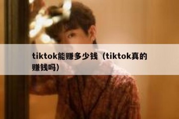 tiktok能赚多少钱（tiktok真的赚钱吗）