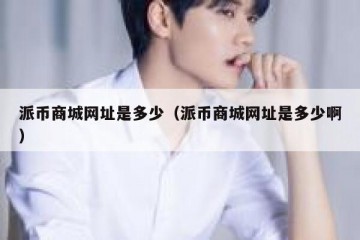 派币商城网址是多少（派币商城网址是多少啊）