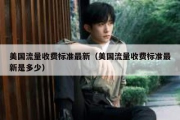 美国流量收费标准最新（美国流量收费标准最新是多少）