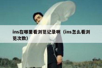 ins在哪里看浏览记录啊（ins怎么看浏览次数）