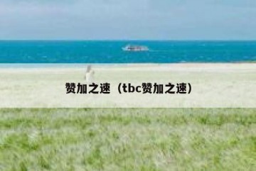 赞加之速（tbc赞加之速）