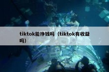 tiktok能挣钱吗（tiktok有收益吗）