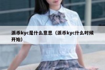 派币kyc是什么意思（派币kyc什么时候开始）