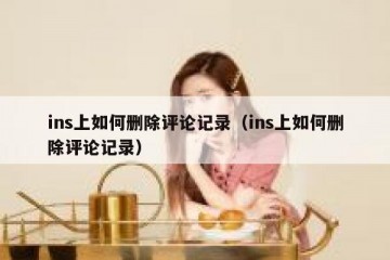 ins上如何删除评论记录（ins上如何删除评论记录）