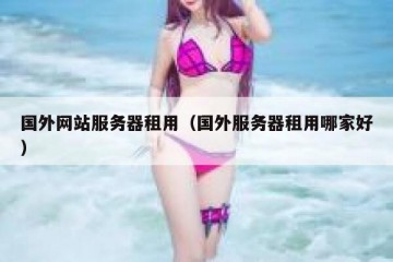 国外网站服务器租用（国外服务器租用哪家好）
