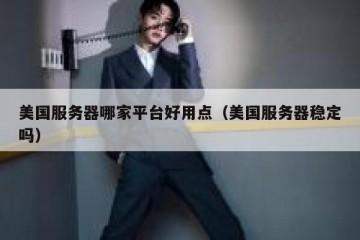 美国服务器哪家平台好用点（美国服务器稳定吗）