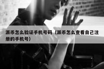 派币怎么验证手机号码（派币怎么查看自己注册的手机号）