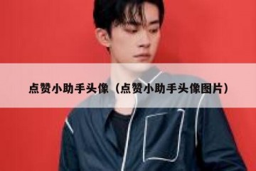 点赞小助手头像（点赞小助手头像图片）