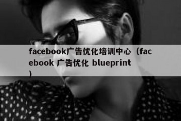 facebook广告优化培训中心（facebook 广告优化 blueprint）
