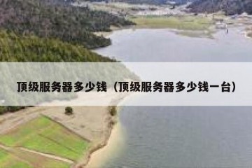 顶级服务器多少钱（顶级服务器多少钱一台）
