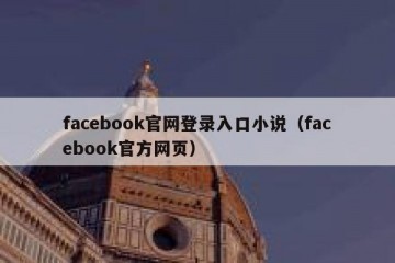 facebook官网登录入口小说（facebook官方网页）
