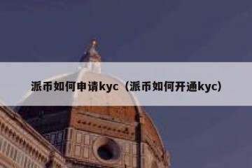 派币如何申请kyc（派币如何开通kyc）