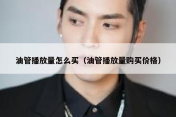 油管播放量怎么买（油管播放量购买价格）