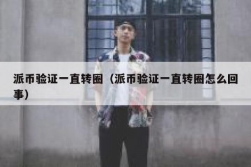 派币验证一直转圈（派币验证一直转圈怎么回事）