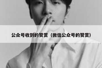 公众号收到的赞赏（微信公众号的赞赏）