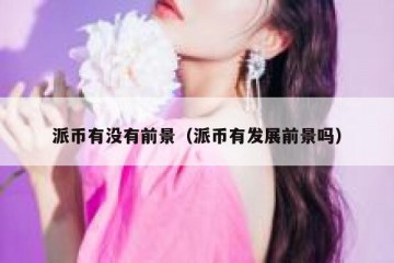 派币有没有前景（派币有发展前景吗）