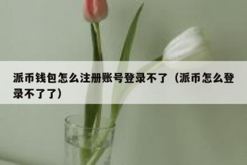 派币钱包怎么注册账号登录不了（派币怎么登录不了了）