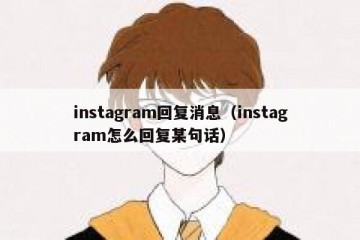 instagram回复消息（instagram怎么回复某句话）