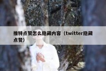 推特点赞怎么隐藏内容（twitter隐藏点赞）