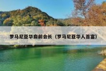 罗马尼亚华裔前会长（罗马尼亚华人首富）