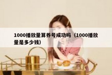 1000播放量算养号成功吗（1000播放量是多少钱）