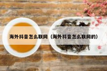 海外抖音怎么联网（海外抖音怎么联网的）