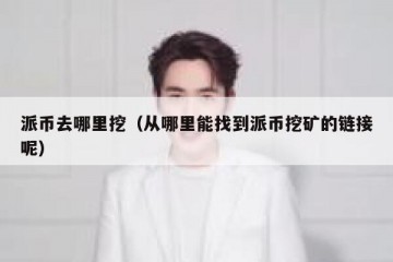 派币去哪里挖（从哪里能找到派币挖矿的链接呢）
