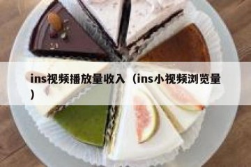 ins视频播放量收入（ins小视频浏览量）