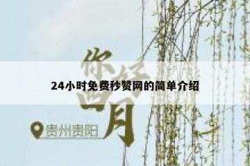 24小时免费秒赞网的简单介绍